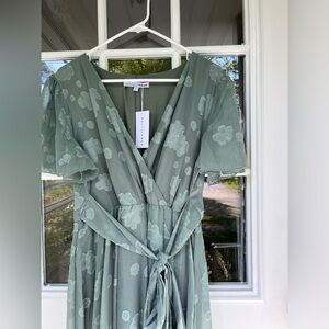 NWT Baltic Born Faye Maxi Dress (Eucalyptus)